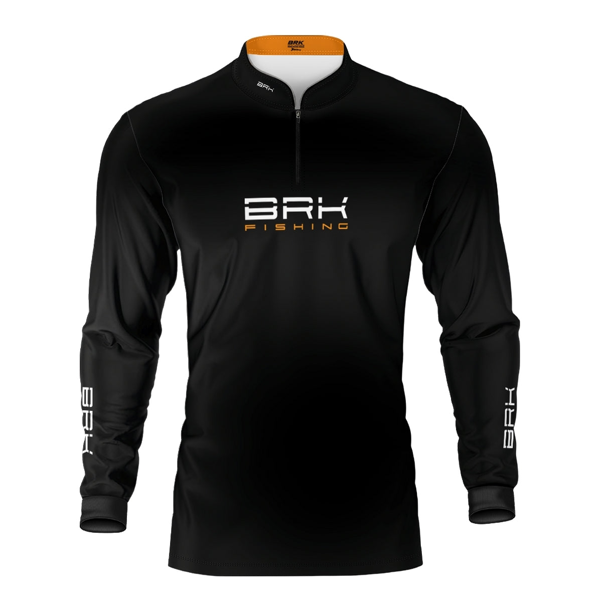 Camisa de Pesca Brk Azul Halloween Caveira de Peixe com Proteção UV50 - Brk Fishing