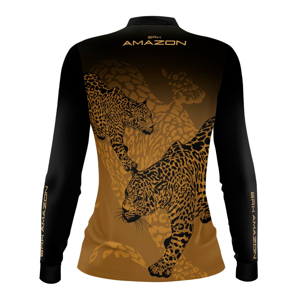 Camisa de Pesca Feminina Brk Amazon Onça com Proteção UV50 Brk Fishing