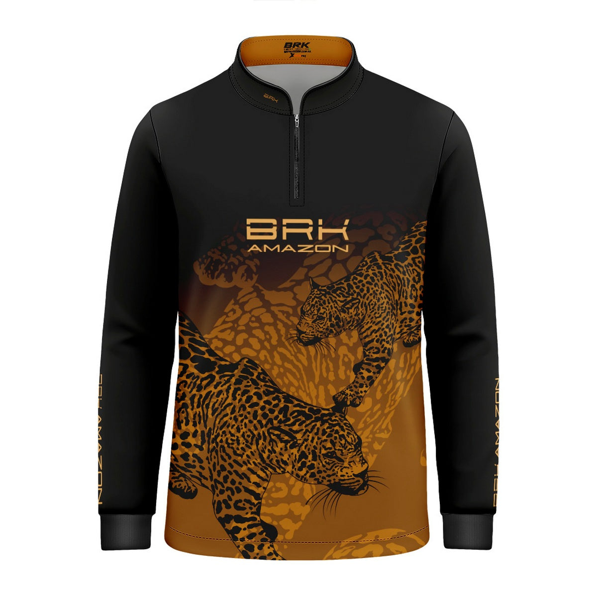 Camisa de Pesca Infantil Brk Amazon Onça com Proteção UV50 - Brk Fishing
