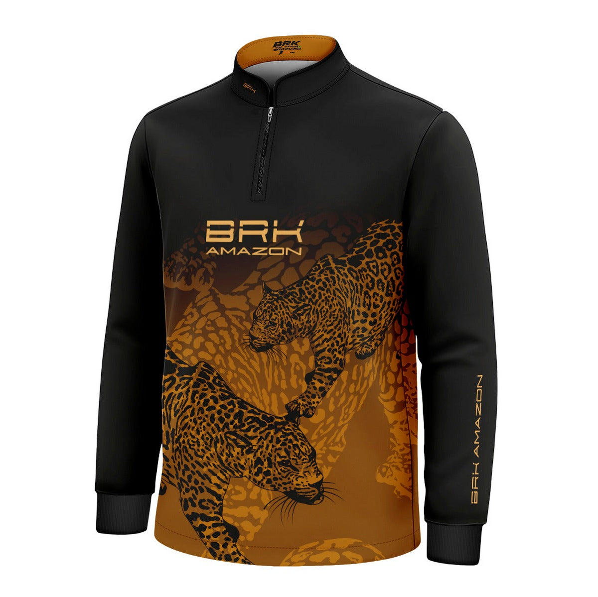 Camisa de Pesca Infantil Brk Amazon Onça com Proteção UV50 - Brk Fishing