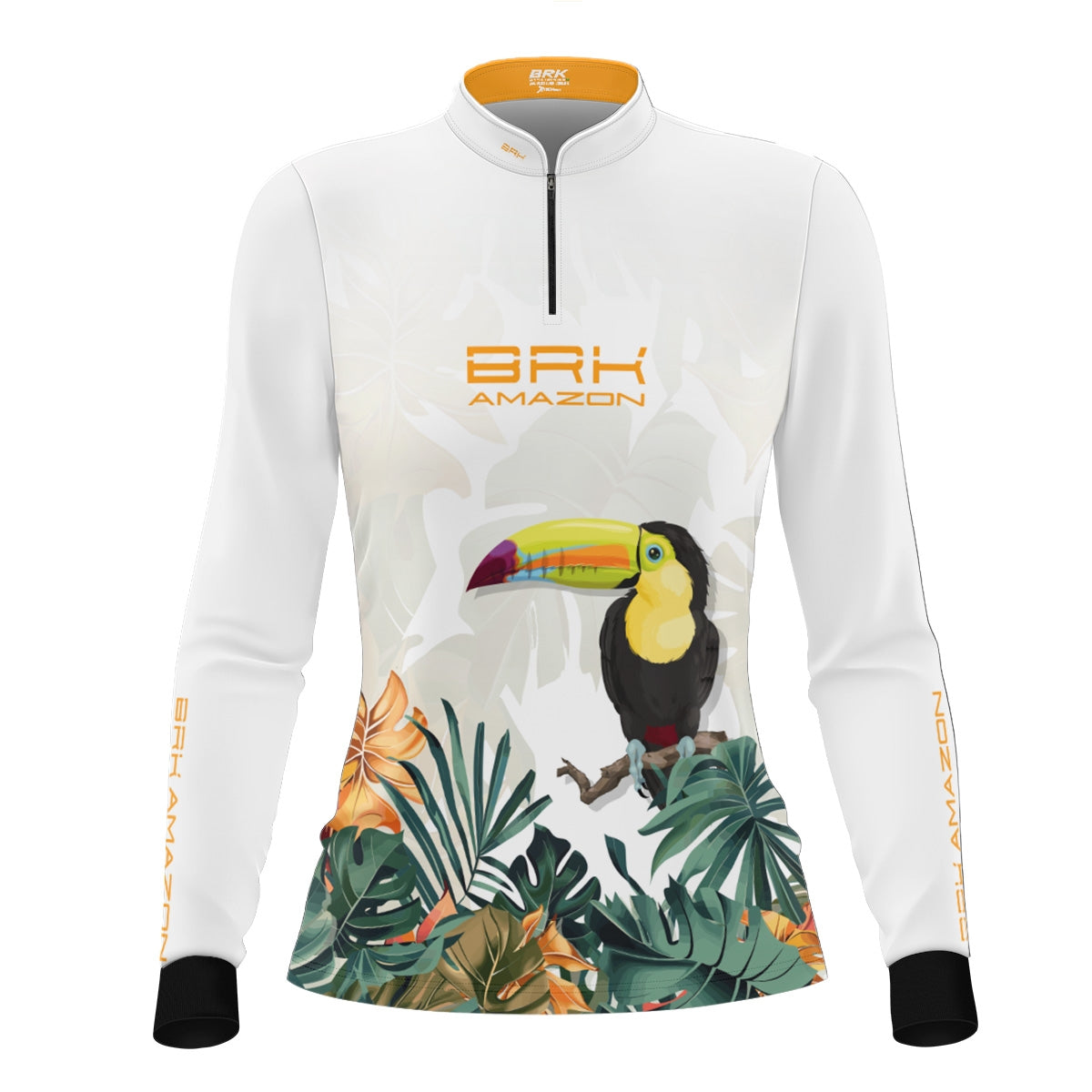 Camisa de Pesca Feminina Brk Amazon Tucano com Proteção UV50 Brk Fishing