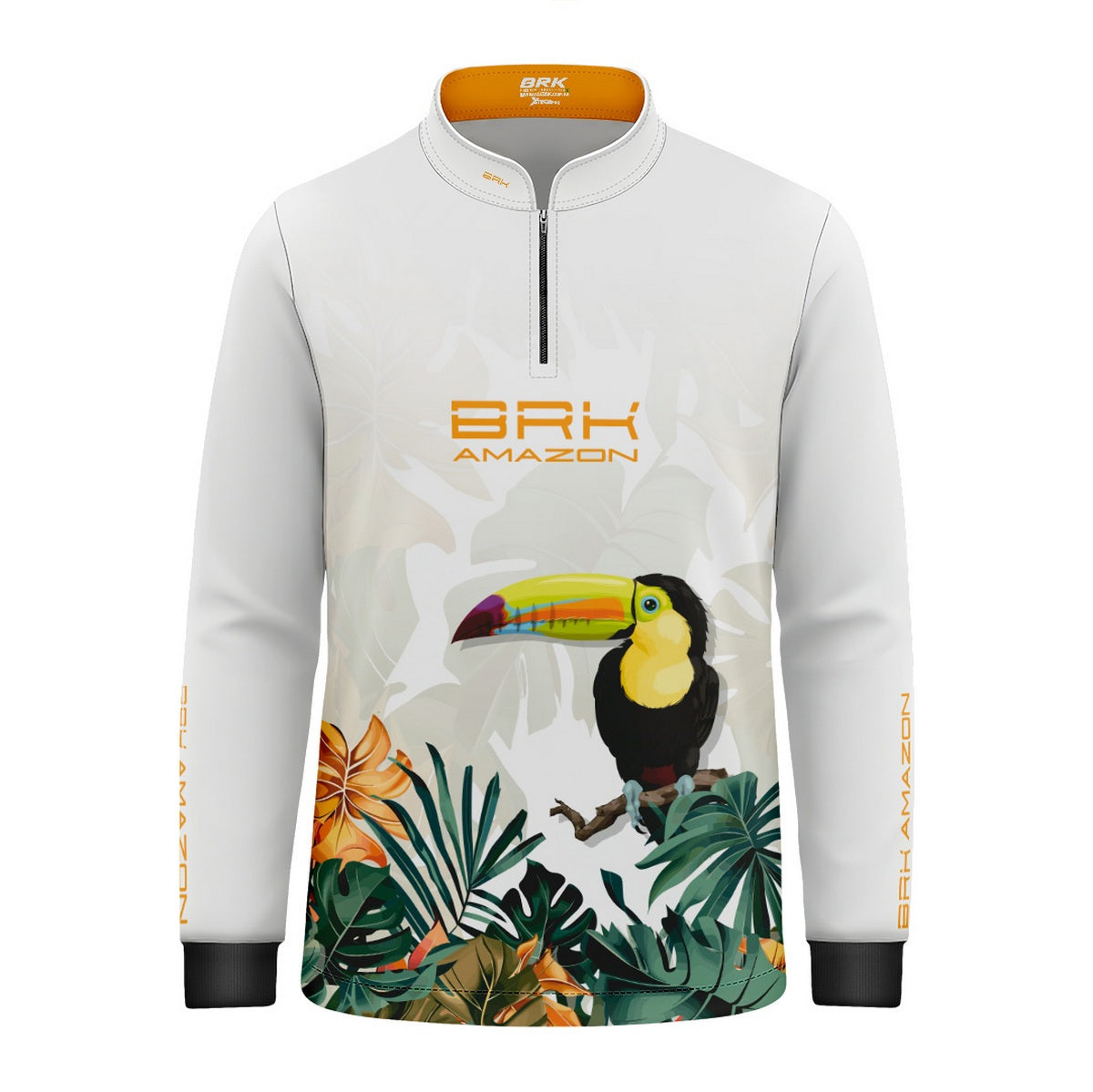 Camisa de Pesca Infantil Brk Amazon Tucano com Proteção UV50 - Brk Fishing