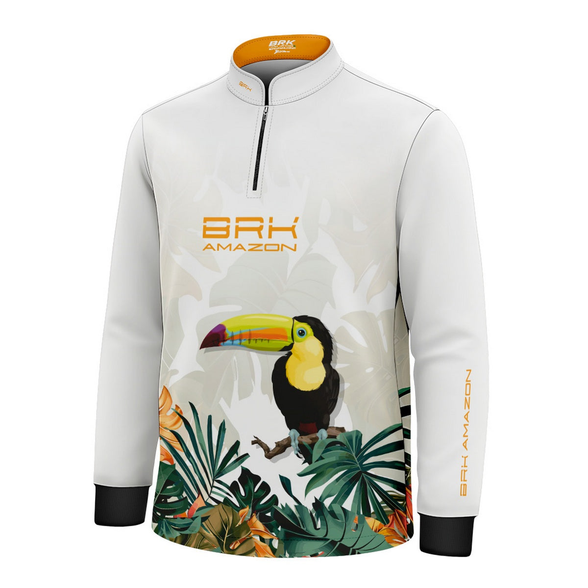 Camisa de Pesca Infantil Brk Amazon Tucano com Proteção UV50 - Brk Fishing