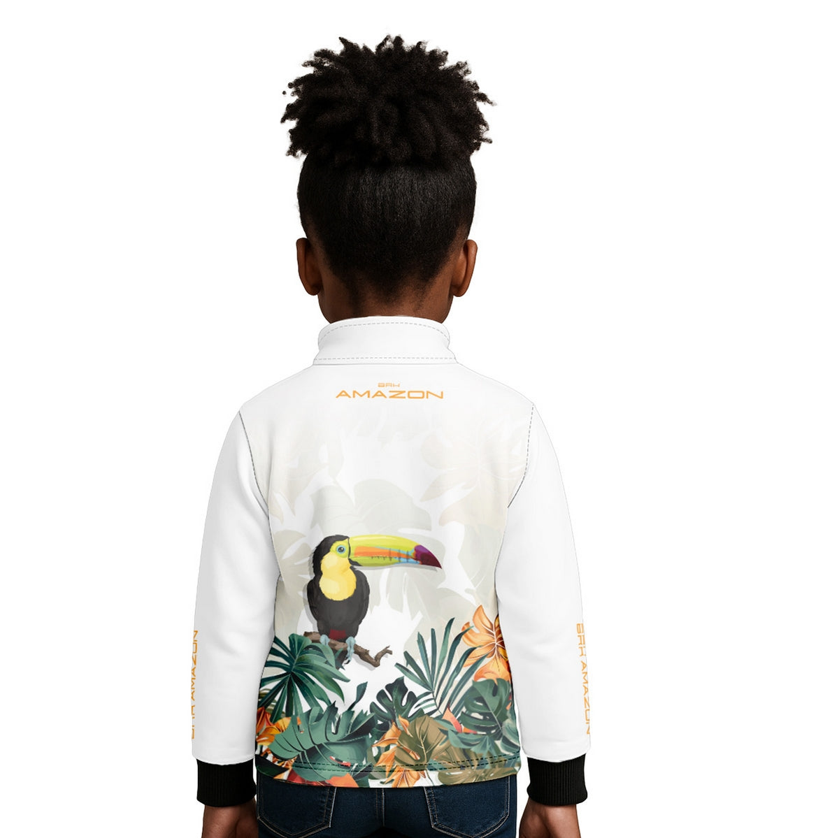 Camisa de Pesca Infantil Brk Amazon Tucano com Proteção UV50 - Brk Fishing