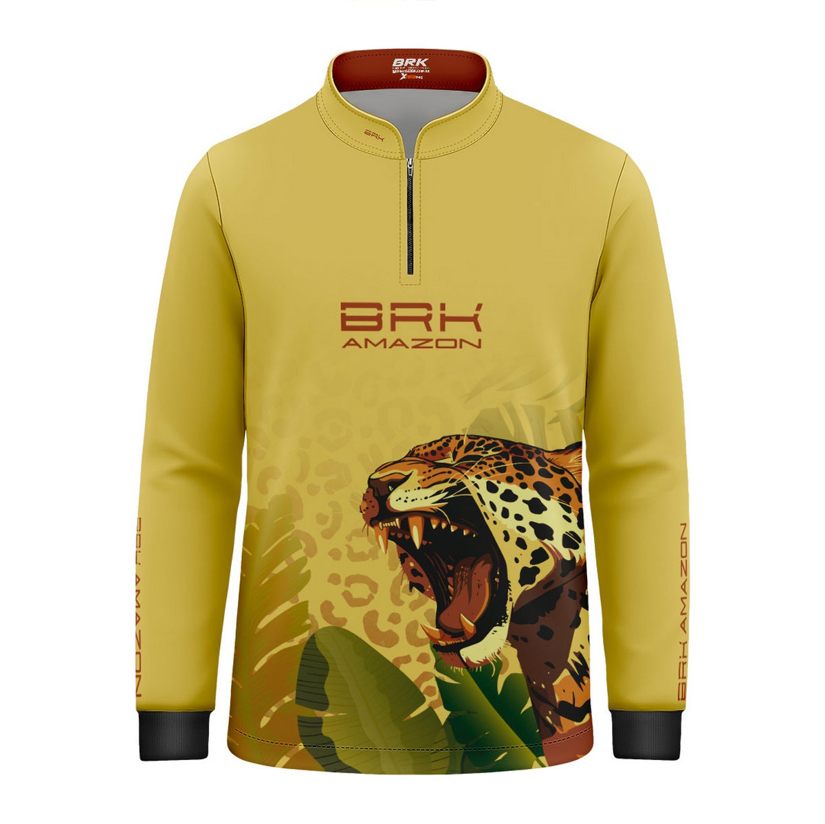 Camisa de Pesca Infantil Brk Amazon Onça com Proteção UV50 - Brk Fishing