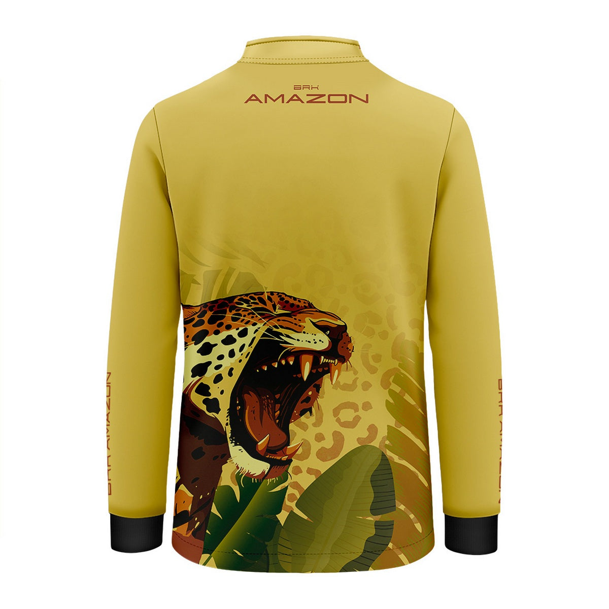 Camisa de Pesca Infantil Brk Amazon Onça com Proteção UV50 - Brk Fishing