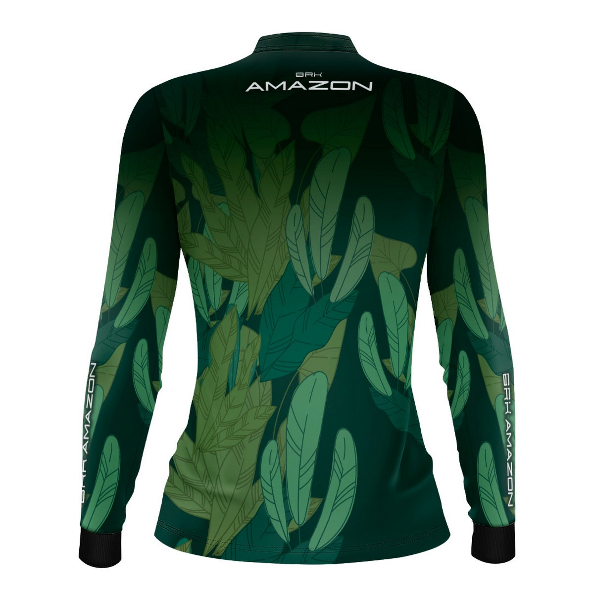 Camisa de Pesca Feminina Brk Amazon Floresta com Proteção UV50 Brk Fishing