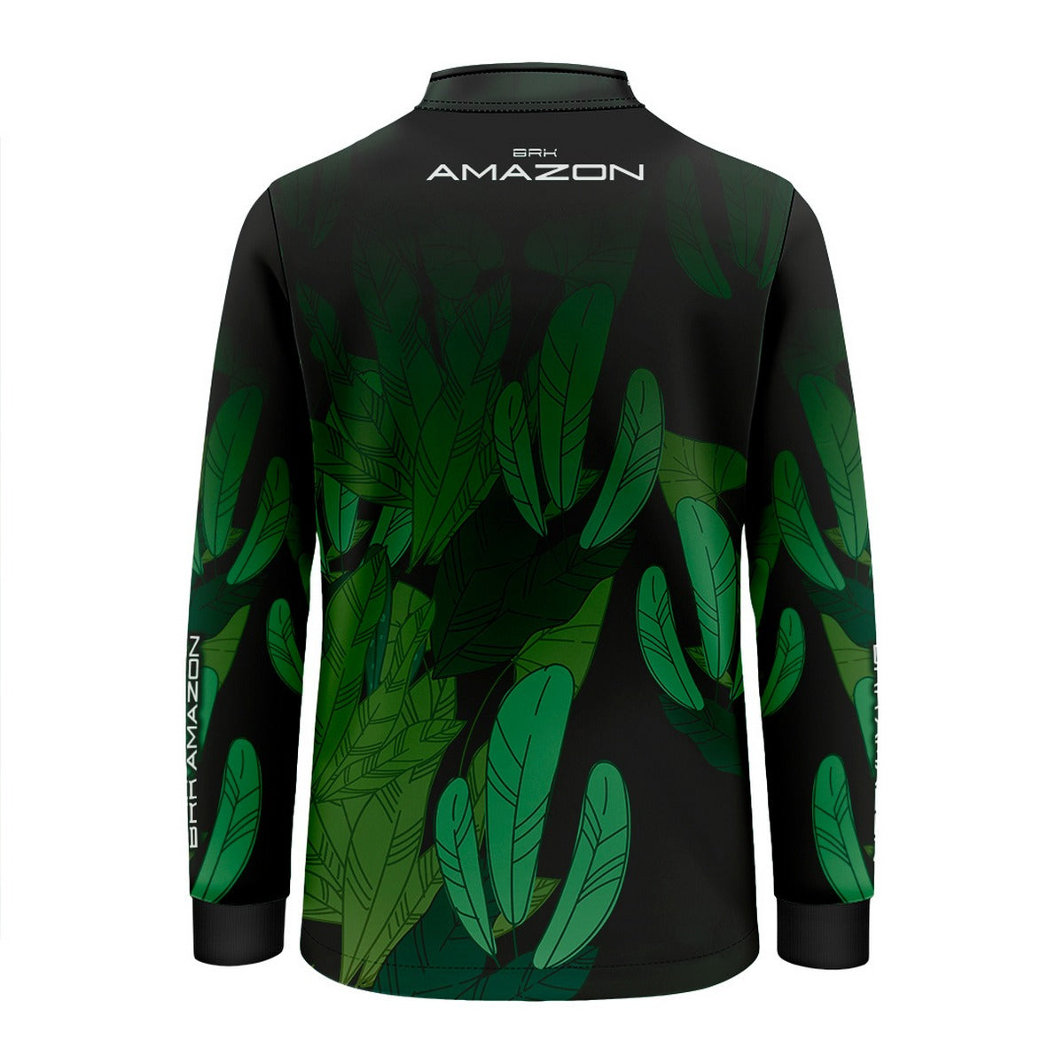 Camisa de Pesca Infantil Brk Amazon Floresta com Proteção UV50 - Brk Fishing