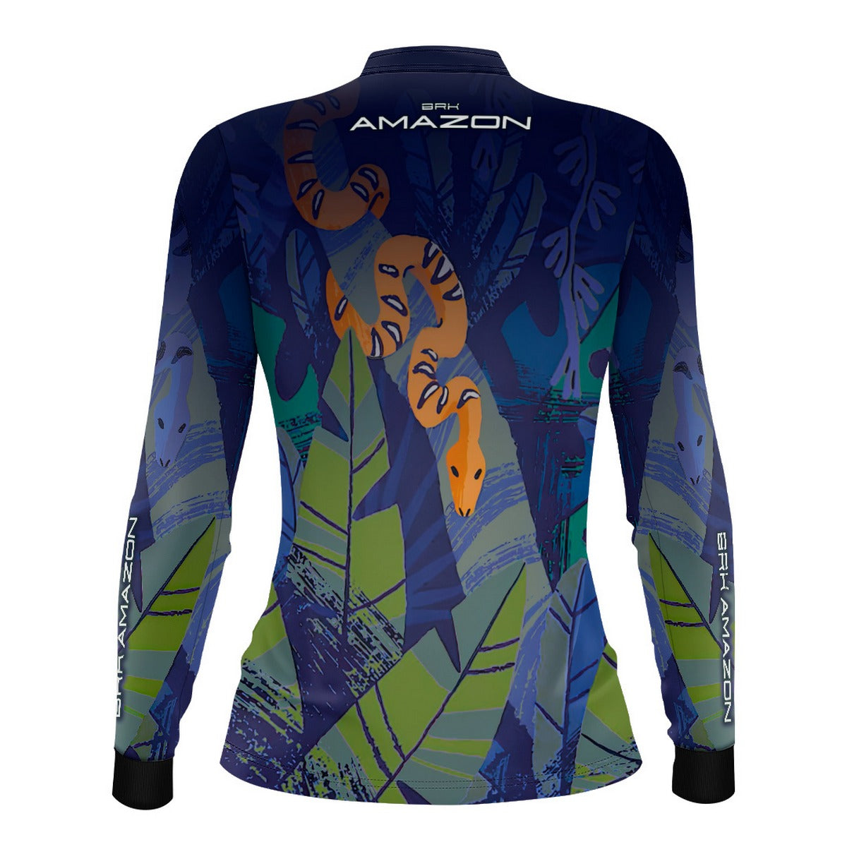 Camisa de Pesca Feminina Brk Amazon Cobra com Proteção UV50 Brk Fishing