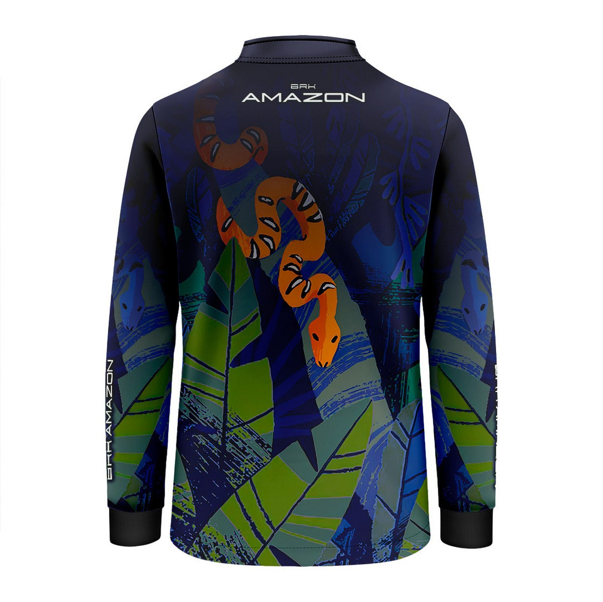 Camisa de Pesca Infantil Brk Amazon Cobra com Proteção UV50 - Brk Fishing