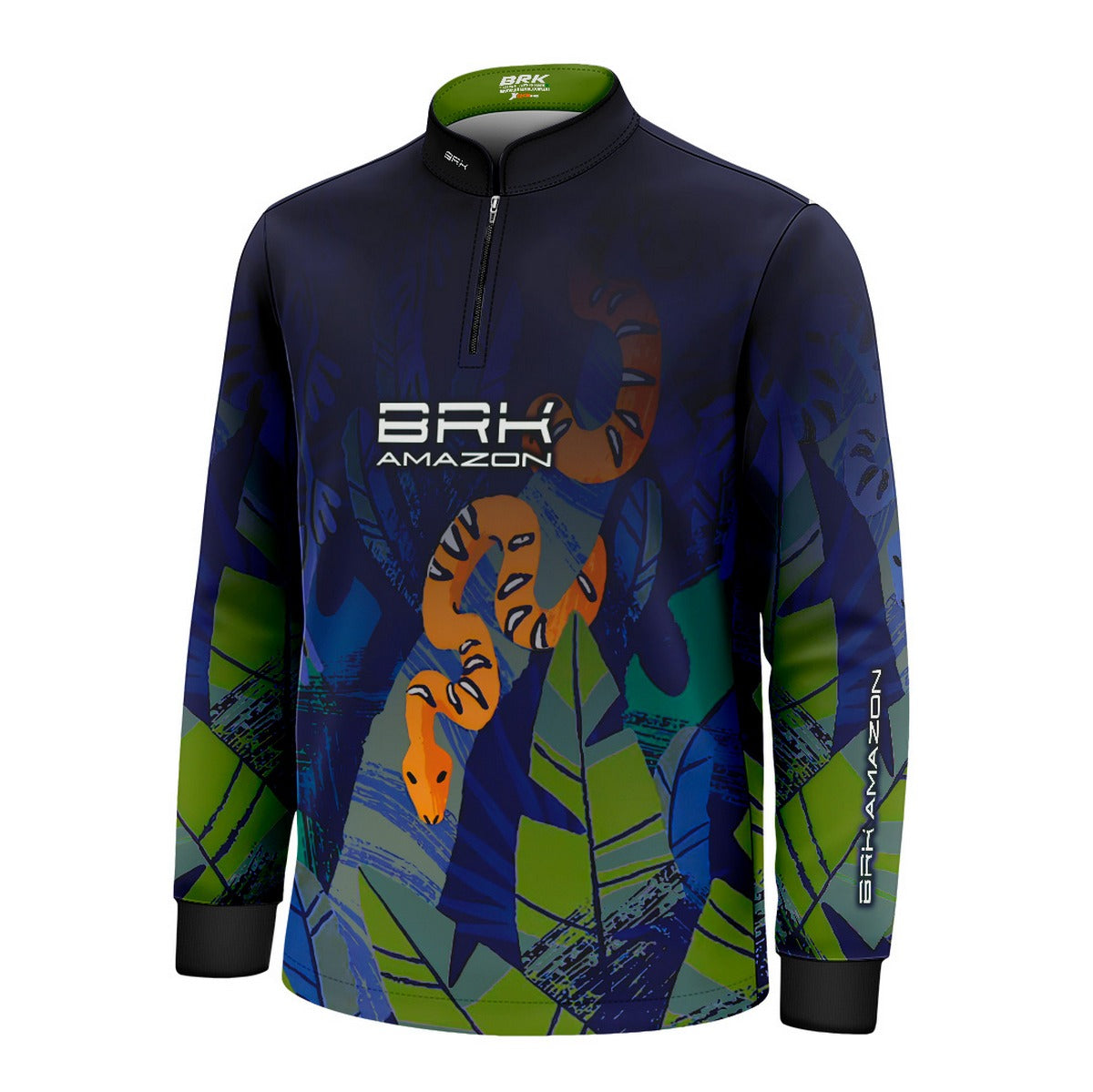 Camisa de Pesca Infantil Brk Amazon Cobra com Proteção UV50 - Brk Fishing