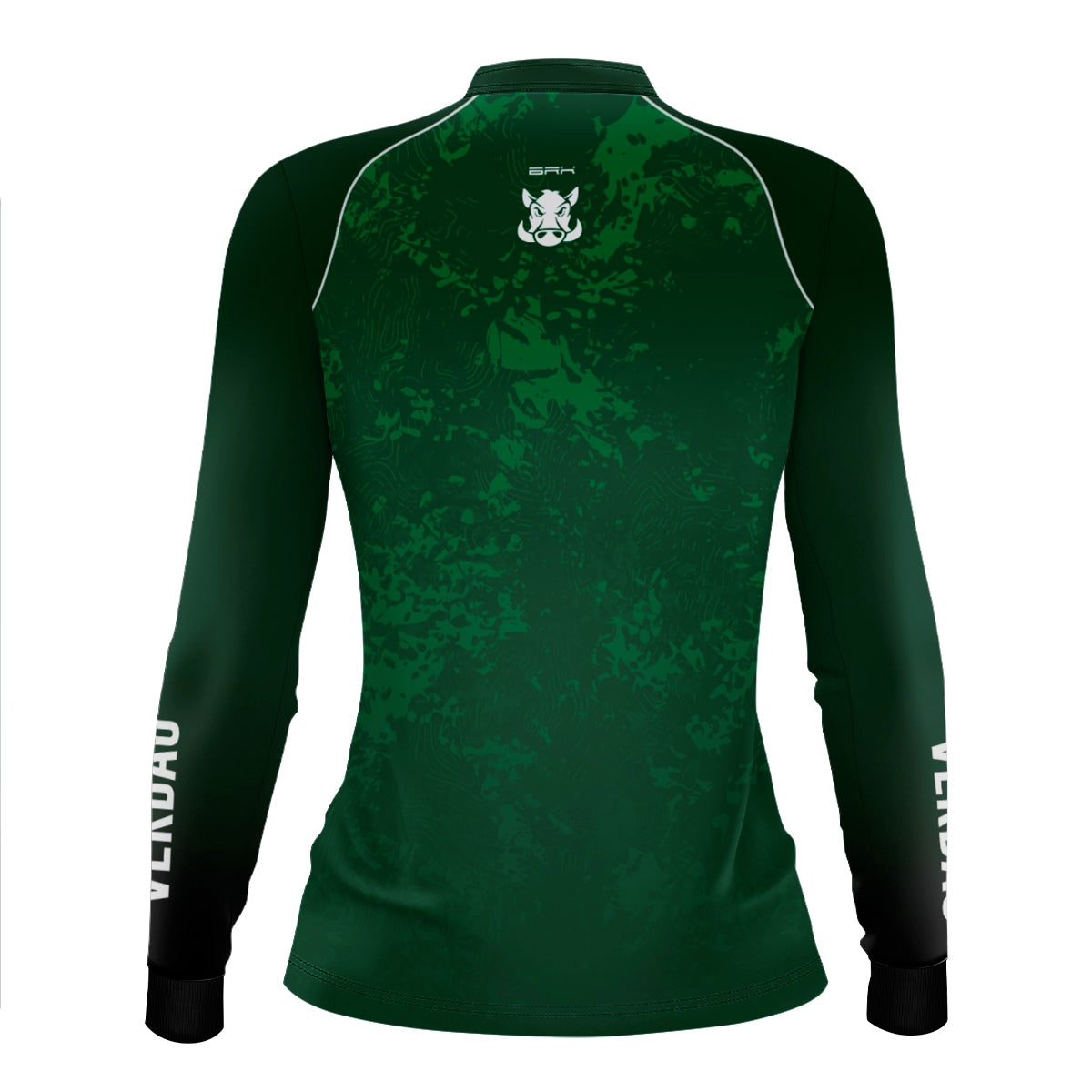 Camisa de Pesca Feminina Brk Alviverde Verdão Clean com Proteção UV50 Brk Fishing