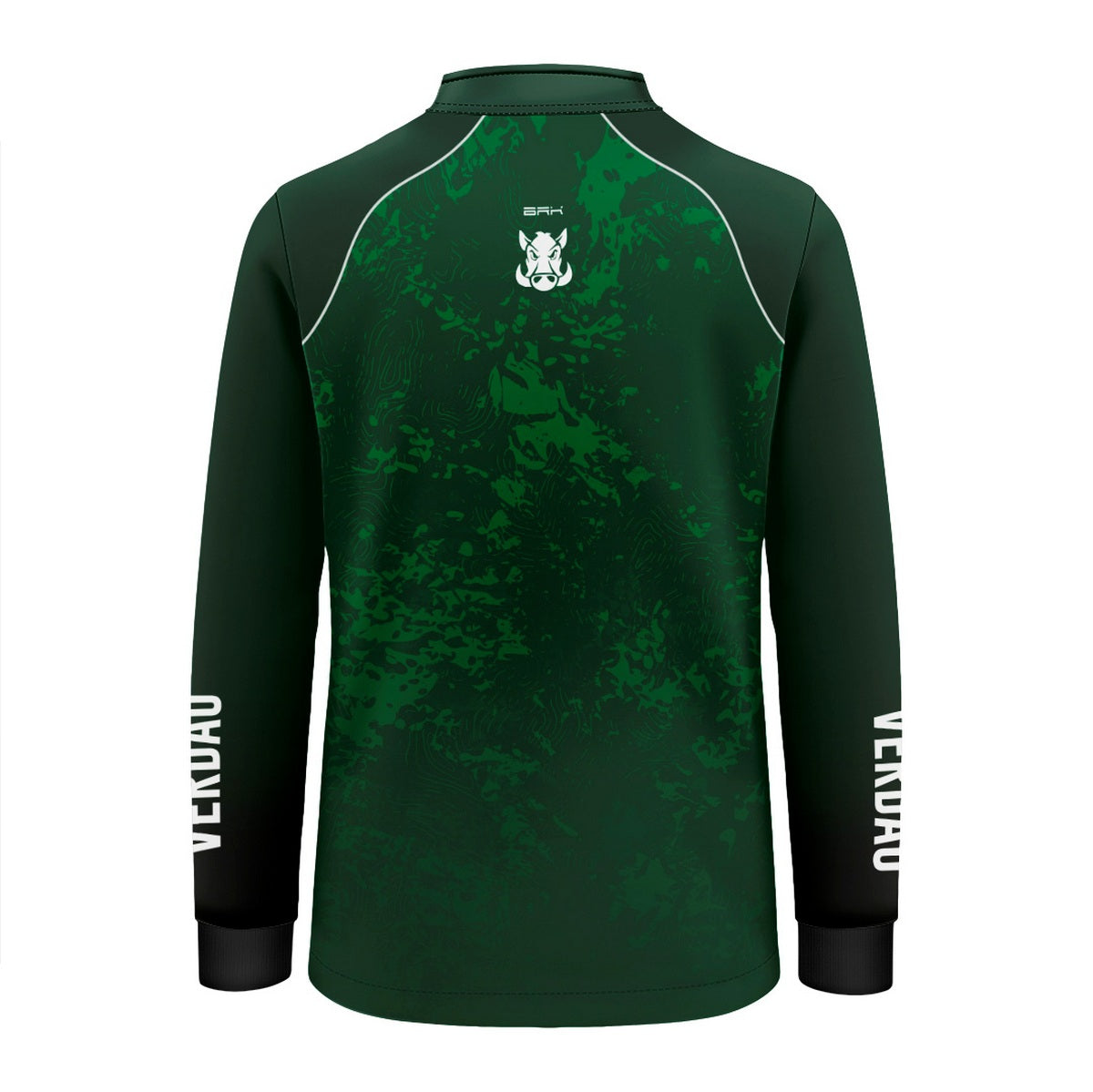 Camisa de Pesca Infantil Brk Alviverde Verdão Clean com Proteção UV50 Brk Fishing
