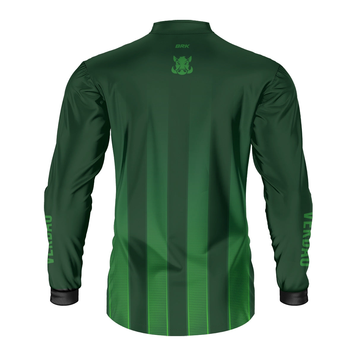 Camisa de Pesca Brk Alviverde Verdão Clean 2 com Proteção UV50 Brk Fishing