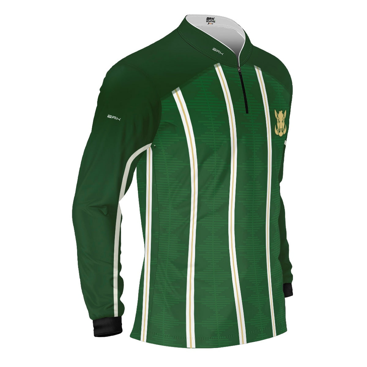 Camisa de Pesca Brk Verdão Listrada com Proteção UV50 - Brk Fishing