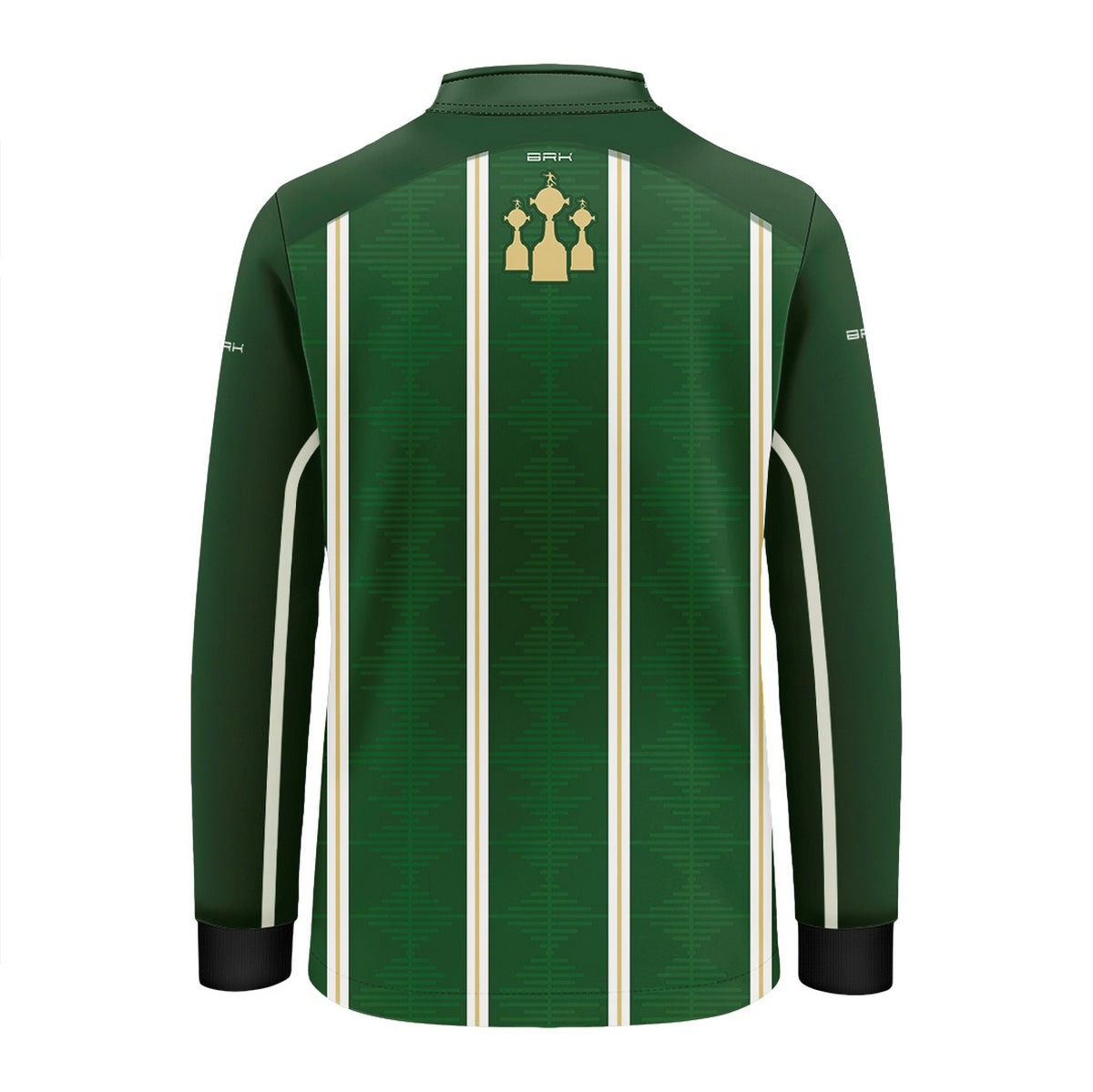 Camisa de Pesca Infantil Brk Verdão Listrada com Proteção UV50 - Brk Fishing