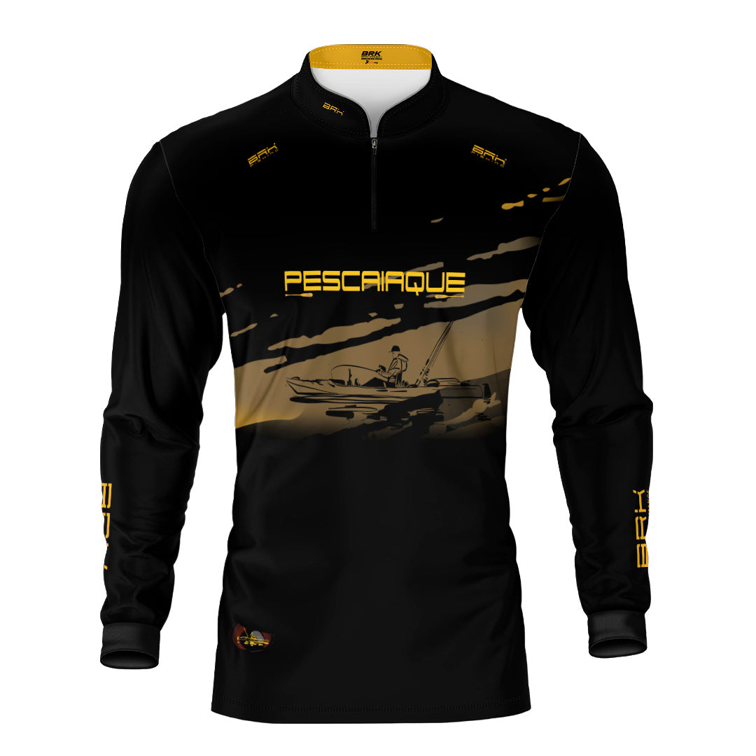 Camisa de Pesca Brk Pescaiaque com Proteção Solar UV50+ - Brk Fishing