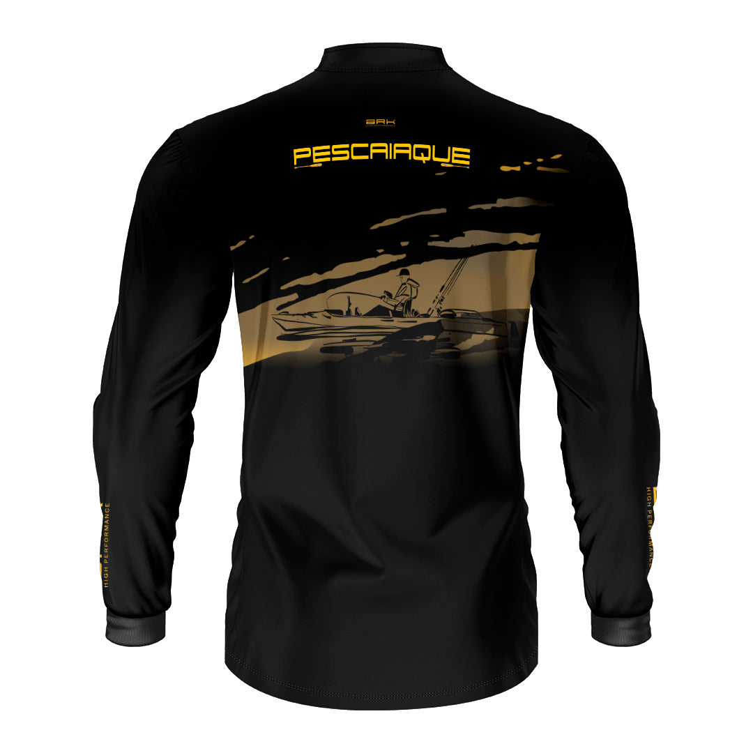 Camisa de Pesca Brk Pescaiaque com Proteção Solar UV50+ - Brk Fishing