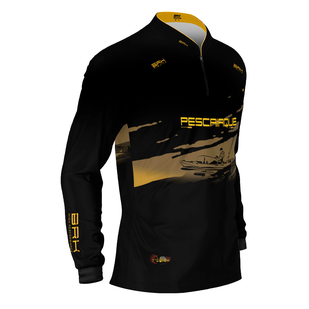 Camisa de Pesca Brk Pescaiaque com Proteção Solar UV50+ - Brk Fishing