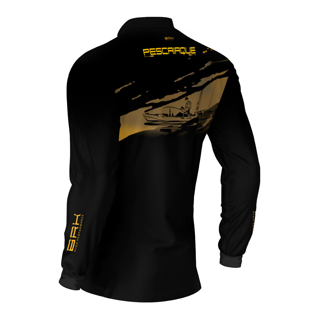 Camisa de Pesca Brk Pescaiaque com Proteção Solar UV50+ - Brk Fishing