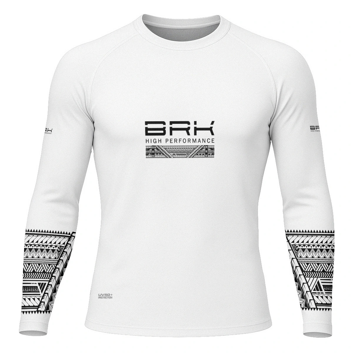 Camisa UV50 Segunda Pele Brk Maori Branca - Brk Fishing