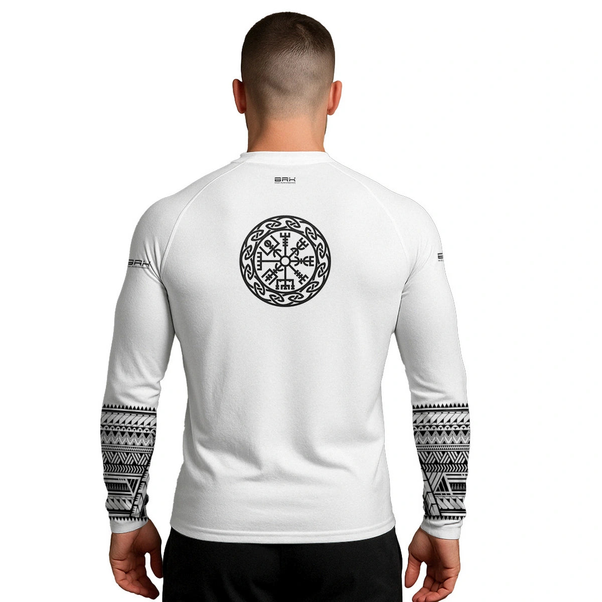 Camisa UV50 Segunda Pele Brk Maori Branca - Brk Fishing