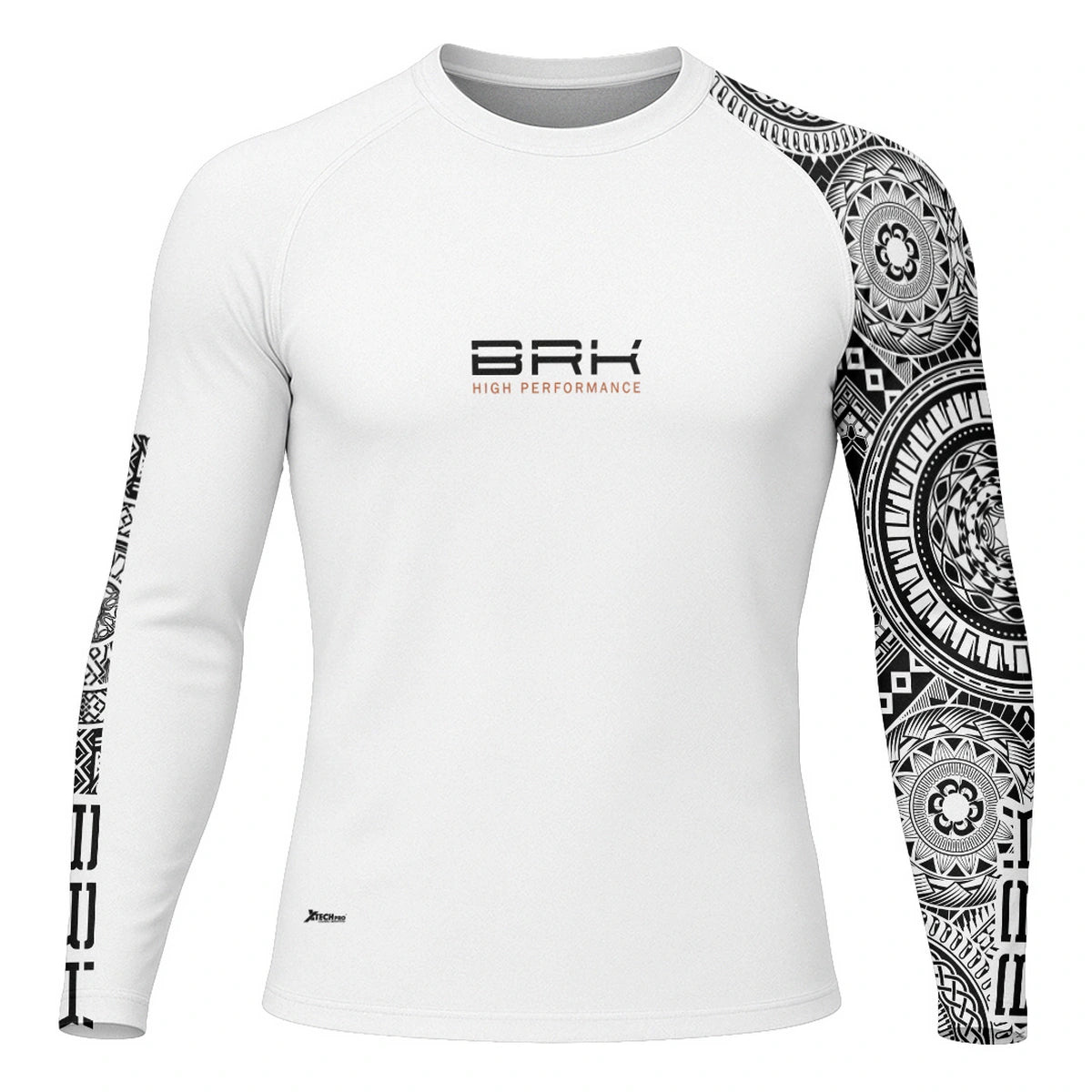 Camisa UV50 Segunda Pele Brk Maori Branca 2 - Brk Fishing