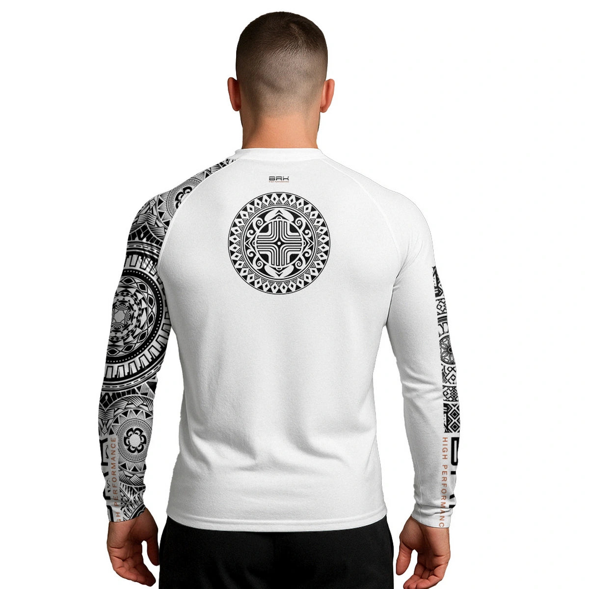 Camisa UV50 Segunda Pele Brk Maori Branca 2 - Brk Fishing