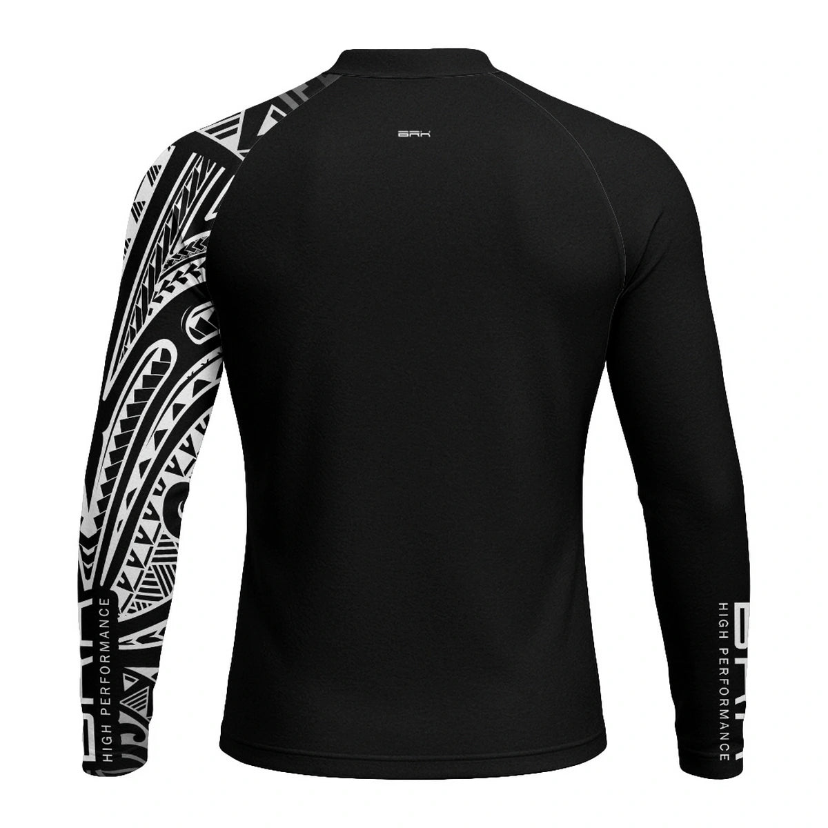 Camisa UV50 Segunda Pele Brk Maori Preto e Branco - Brk Fishing