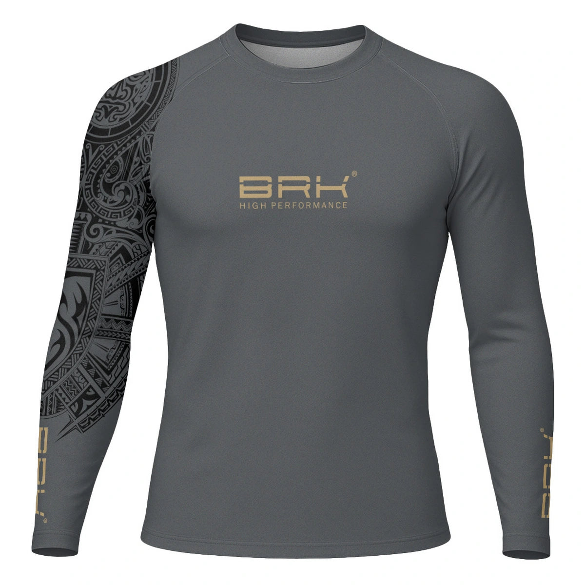 Camisa UV50 Segunda Pele Brk Maori Sport Cinza - Brk Fishing