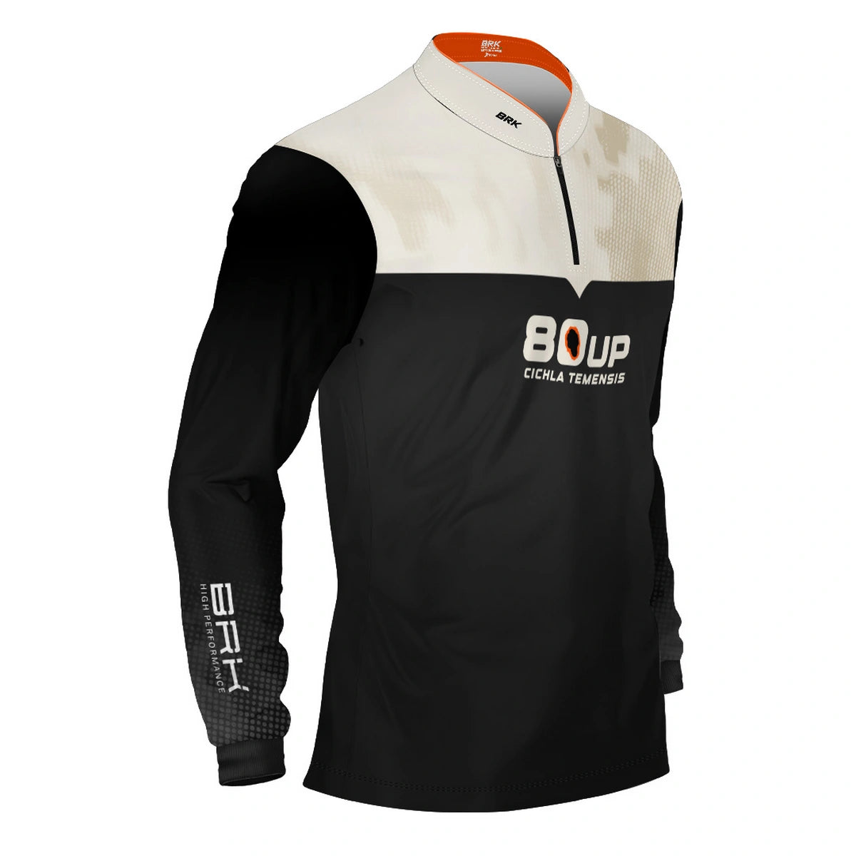 Camisa de Pesca Brk 80UP Branca com Proteção UV50 - Brk Fishing