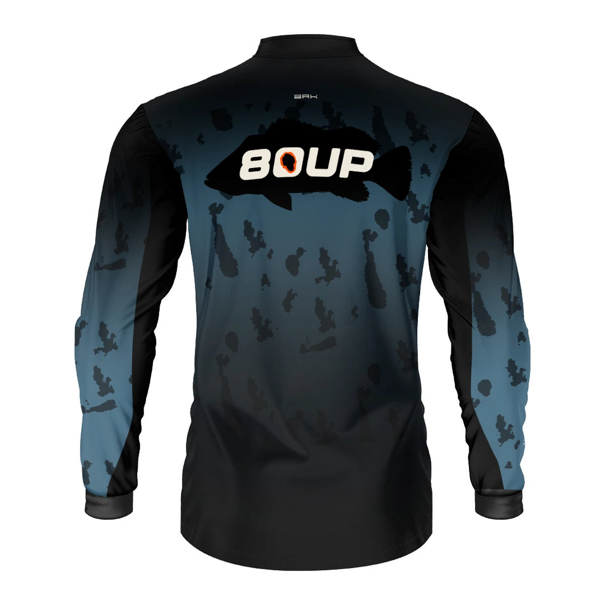 Camisa de Pesca Brk 80UP Azul com Proteção UV50 - Brk Fishing