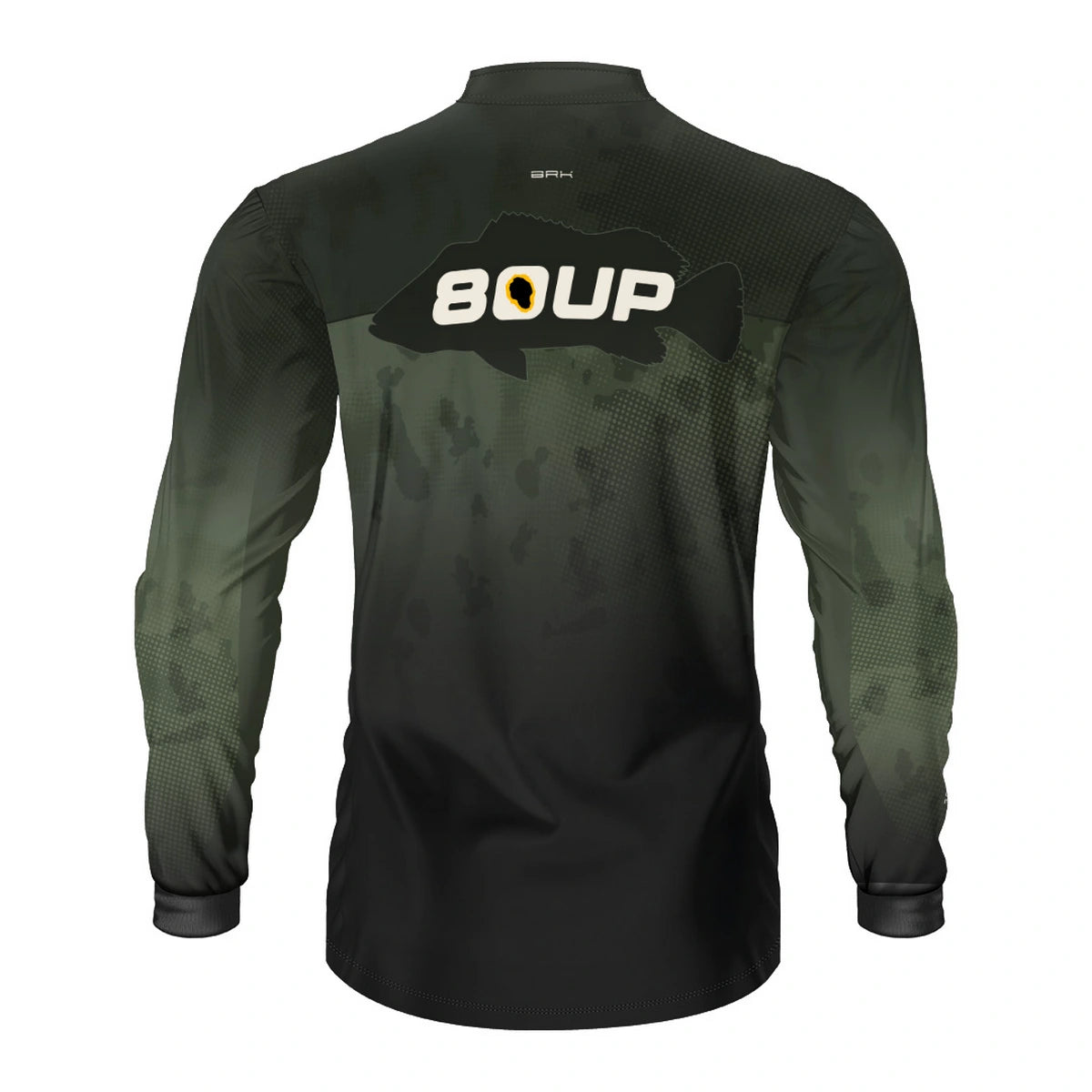 Camisa de Pesca Brk 80UP Verde com Proteção UV50 - Brk Fishing