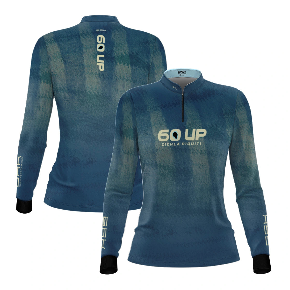 Camisa de Pesca Feminina Brk 60UP Tucunaré com Proteção UV50 - Brk Fishing