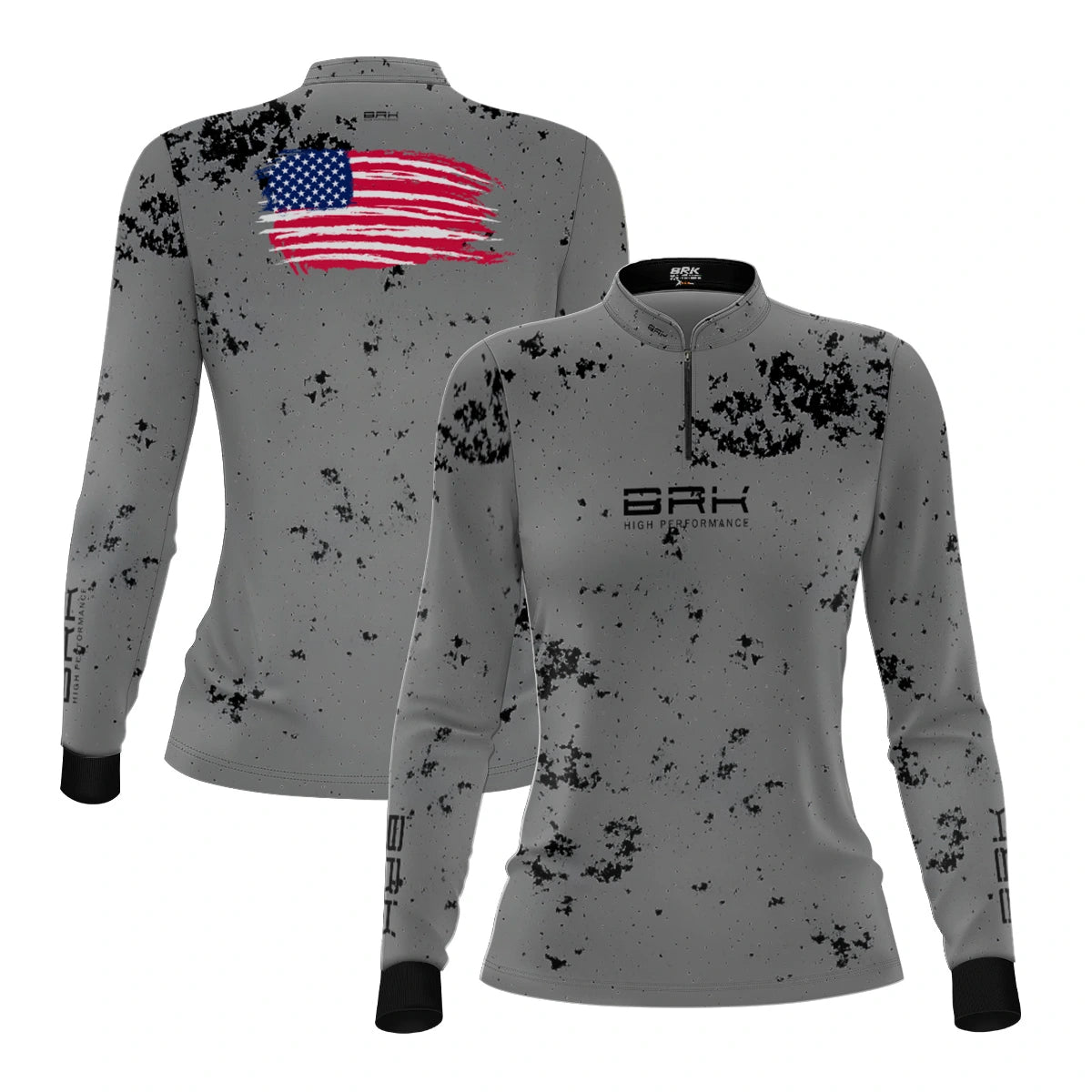 Camisa de Pesca Feminina Brk USA Fishing com Proteção UV50 - Brk Fishing