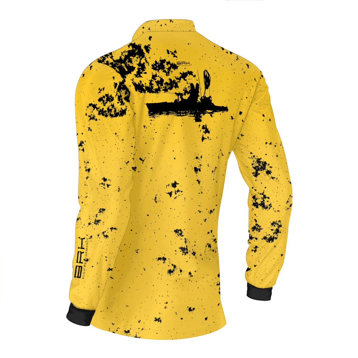 Camisa de Pesca Brk Kayak Fishing Hard Work com Proteção UV50 - Brk Fishing