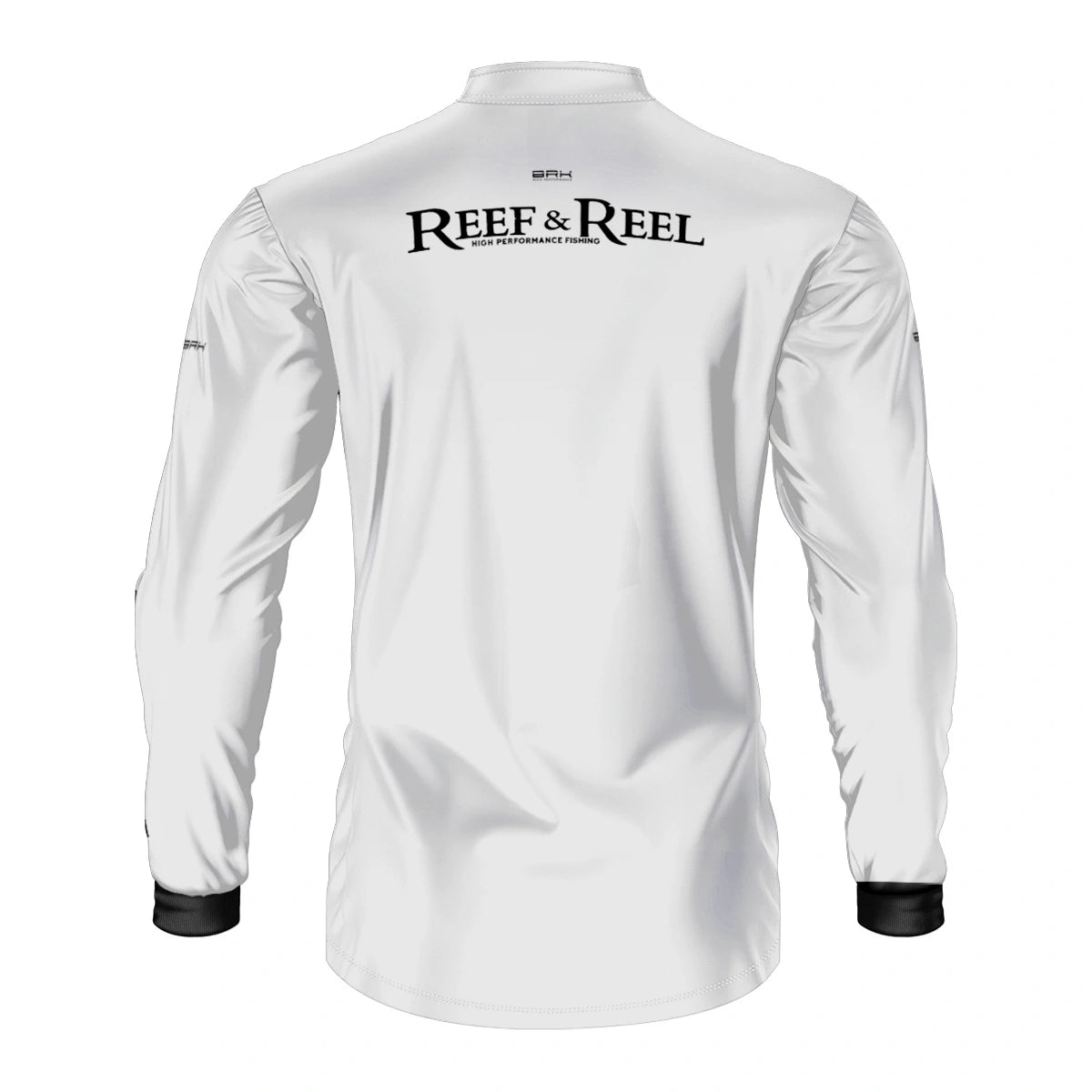 Camisa de Pesca Brk Reef & Reel High Perfomance Branca com Proteção UV50 - Brk Fishing