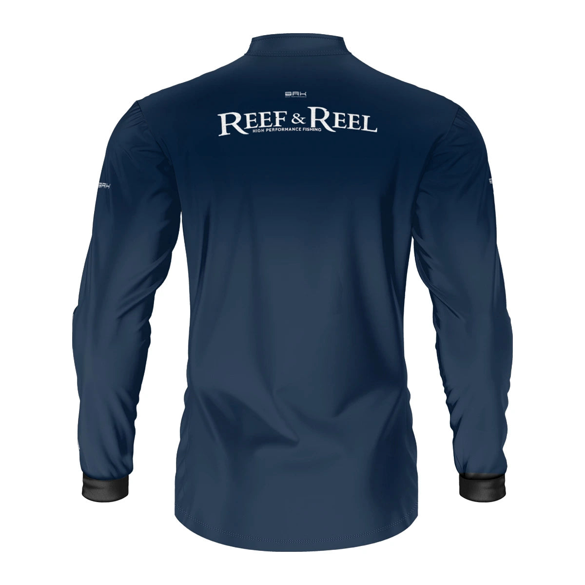 Camisa de Pesca Brk Reef & Reel High Perfomance Azul com Proteção UV50 - Brk Fishing