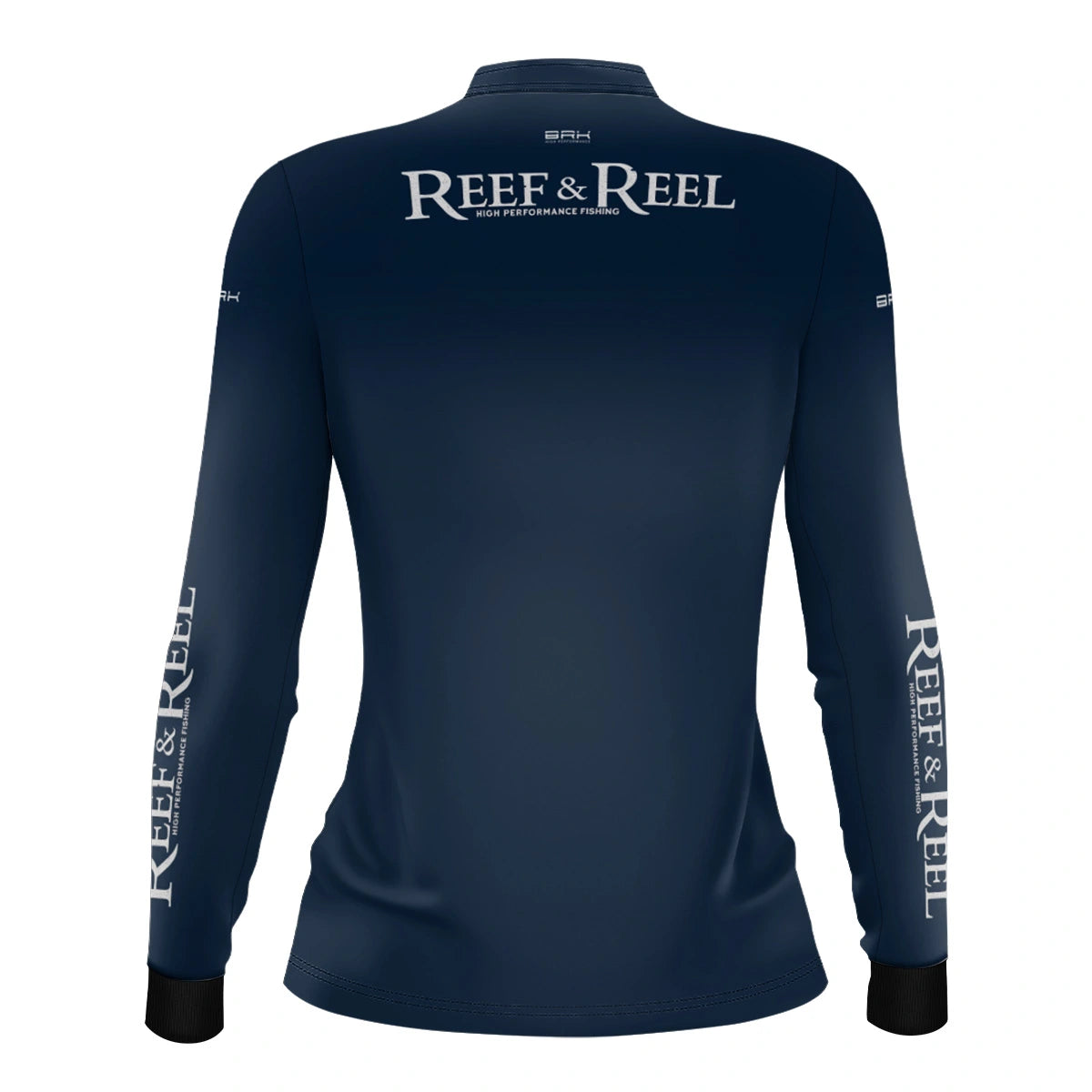 Camisa de Pesca Feminina Brk Reef & Reel High Perfomance Azul com Proteção UV50 - Brk Fishing