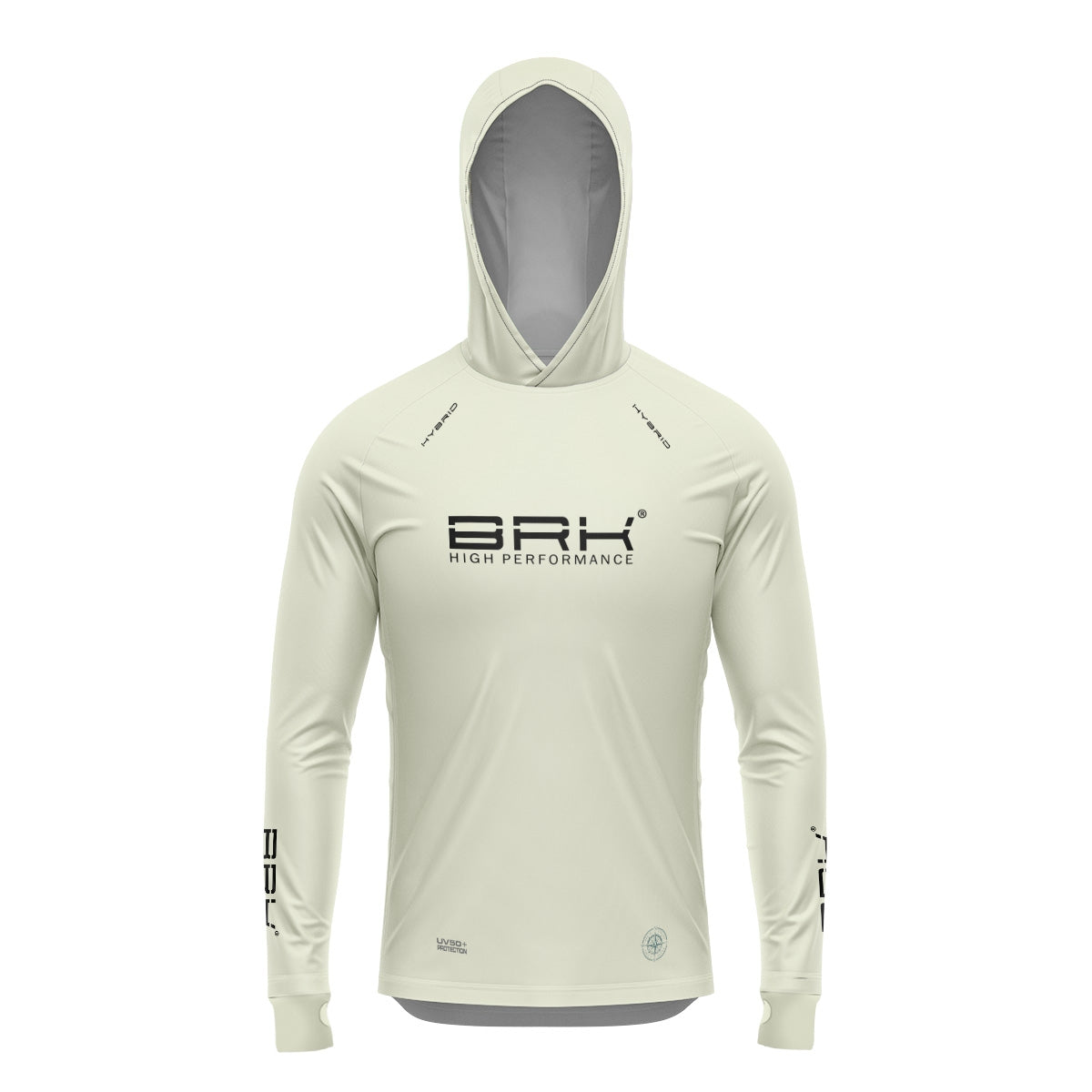 Camisa de Pesca Brk com Luva e Capuz Hybrid Marine Cruiser com Proteção Solar UV50+ Brk Fishing
