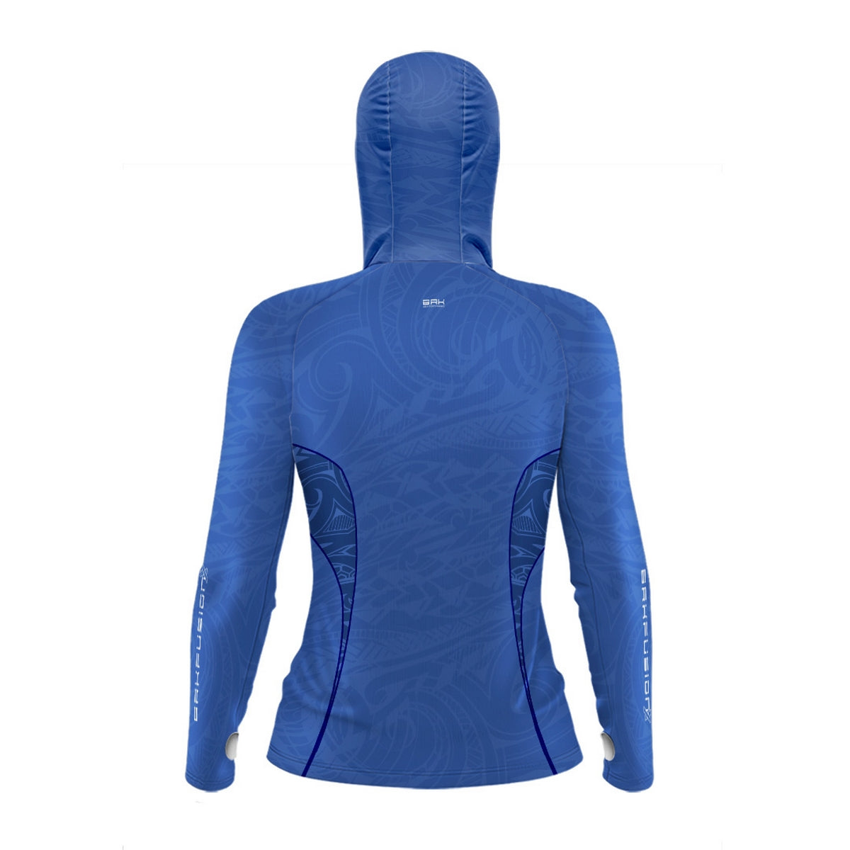 Camisa FusionX Feminina Maori Tribal Deep Ocean BRK com Proteção Solar UV50+ - Brk Fishing