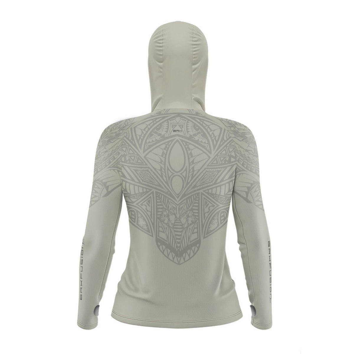 Camisa FusionX Feminina Maori Bege BRK com Proteção Solar UV50+ - Brk Fishing