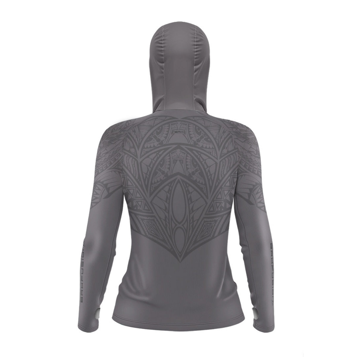 Camisa FusionX Feminina Maori Pacific Grafite BRK com Proteção Solar UV50+ - Brk Fishing
