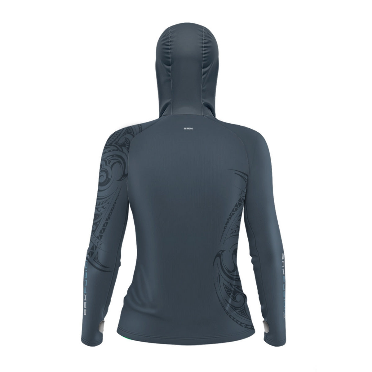 Camisa FusionX Feminina Maori Tribal Steel BRK com Proteção Solar UV50+ - Brk Fishing