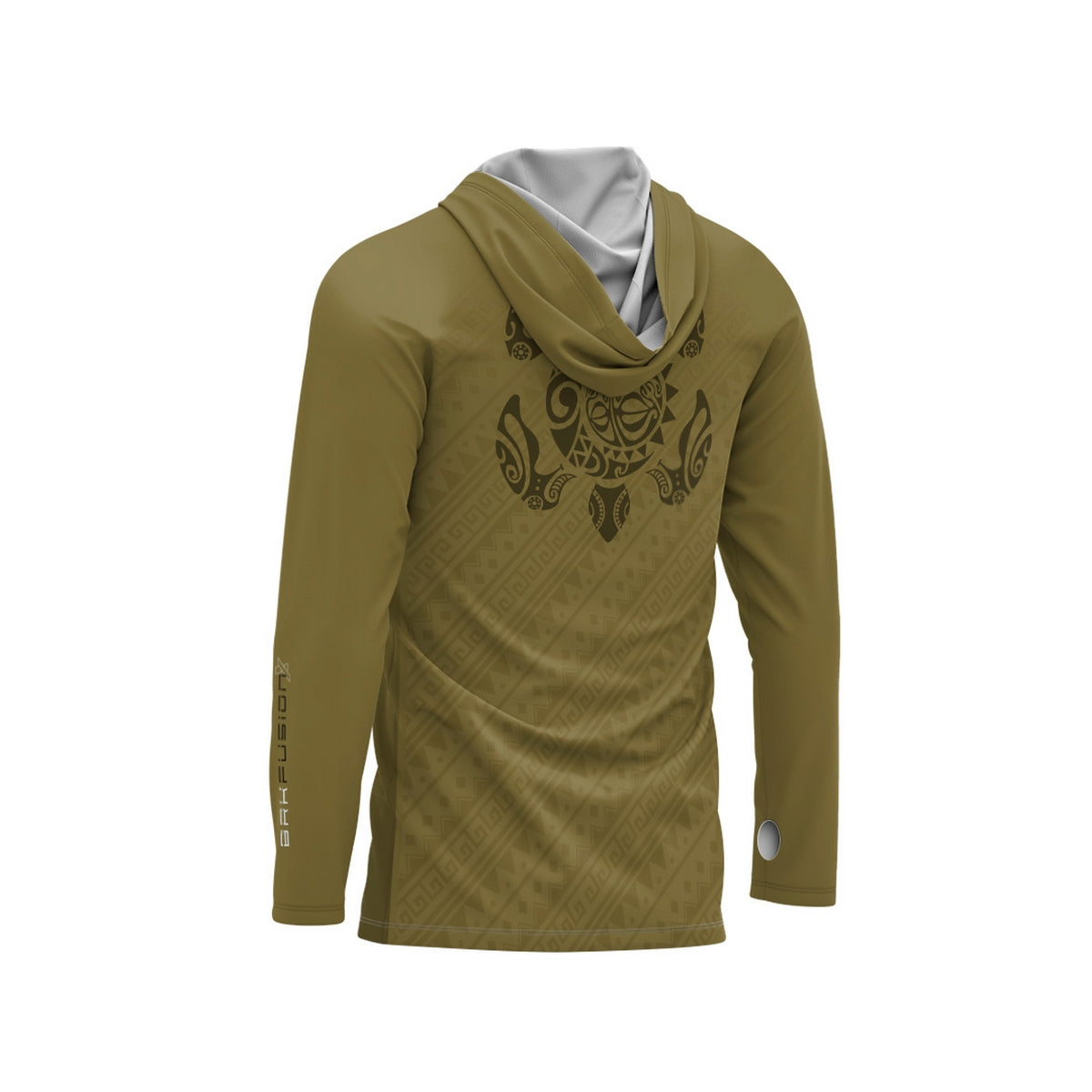 Camisa FusionX Maori Tartaruga Tribal BRK com Proteção Solar UV50+ - Brk Fishing