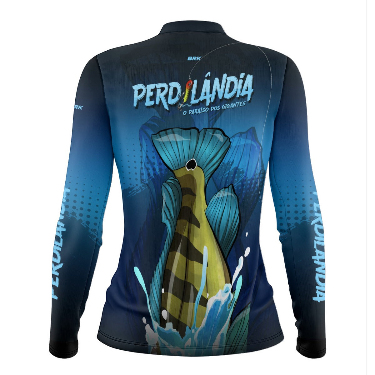 Camisa de Pesca Feminina Brk Tucunaré Perdilândia com UV50+ Brk Fishing
