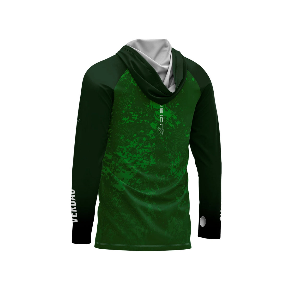 Camisa FusionX Verdão Alviverde BRK com Proteção Solar UV50+ Brk Fishing