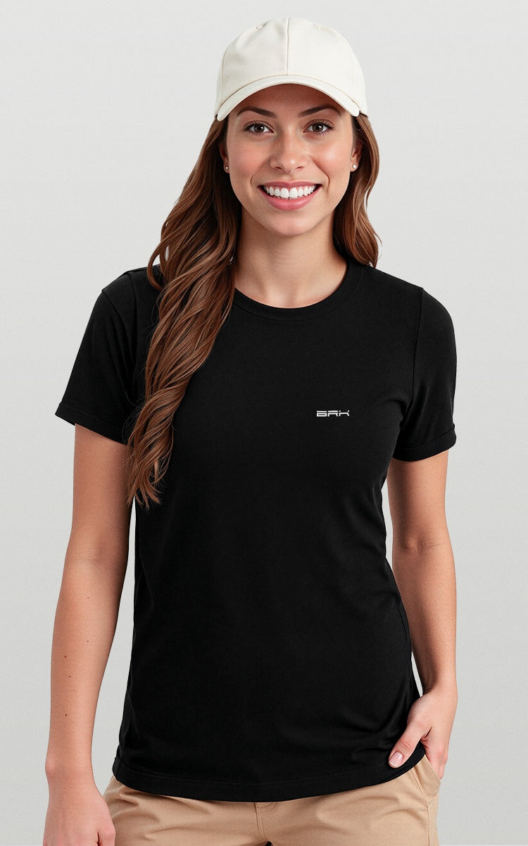 Camiseta Básica de Algodão Brk Laranja Tucunaré Brk Fishing