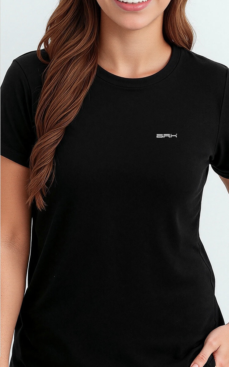 Camiseta Básica de Algodão Brk Laranja Tucunaré Brk Fishing