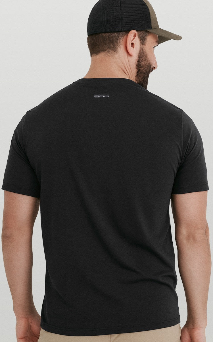 Camiseta Básica de Algodão Brk Offshore Gear Iscas Cinza Brk Fishing